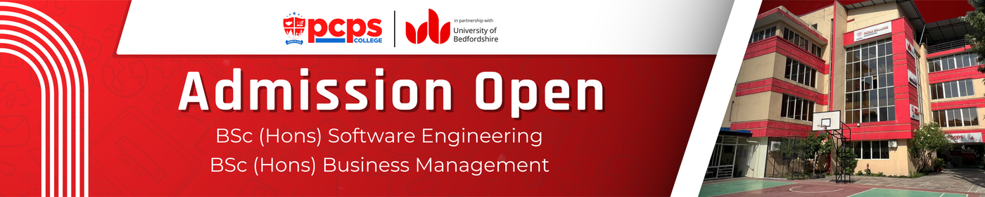 Admissions Open for BSc (Hons) Software Engineering and BSc (Hons) Business Management - PCPS College