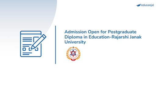 Admission Open for PGD Education 2026- Rajarshi Janak University