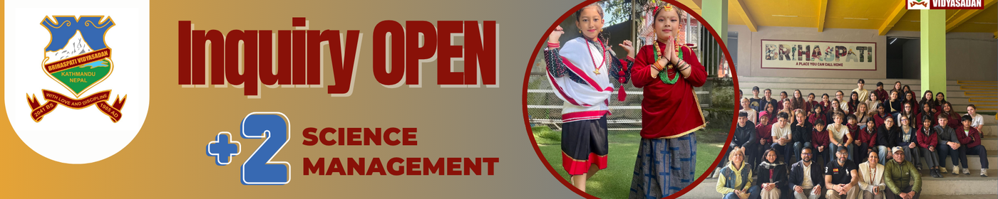 Inquiry Open for Plus Two Programs at Brihaspati Vidyasadan