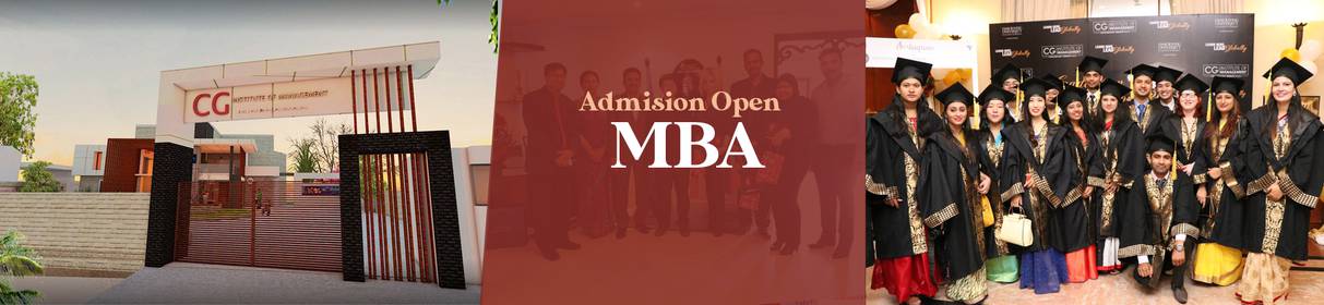 ​Admissions Open for MBA Program at CG Institute of Management