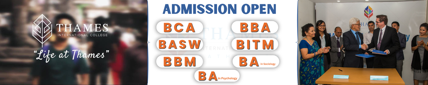 Admission Open for Bachelor Programs at Thames Int'l College
