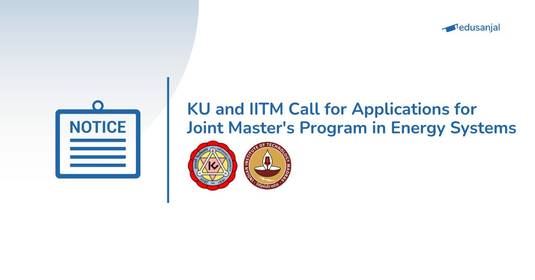 KU and IITM Call for Applications for Joint Master's Program in Energy Systems 2026