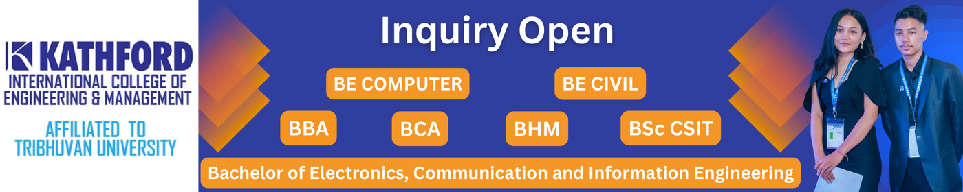 Inquiry Open for Bachelor Level Programs at Kathford International College - 2083
