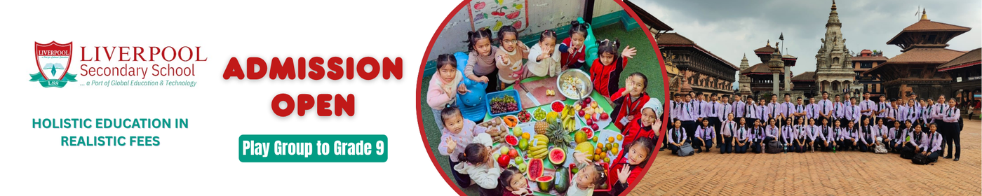 Admissions Open for Playgroup to Grade 9 at Liverpool Secondary School