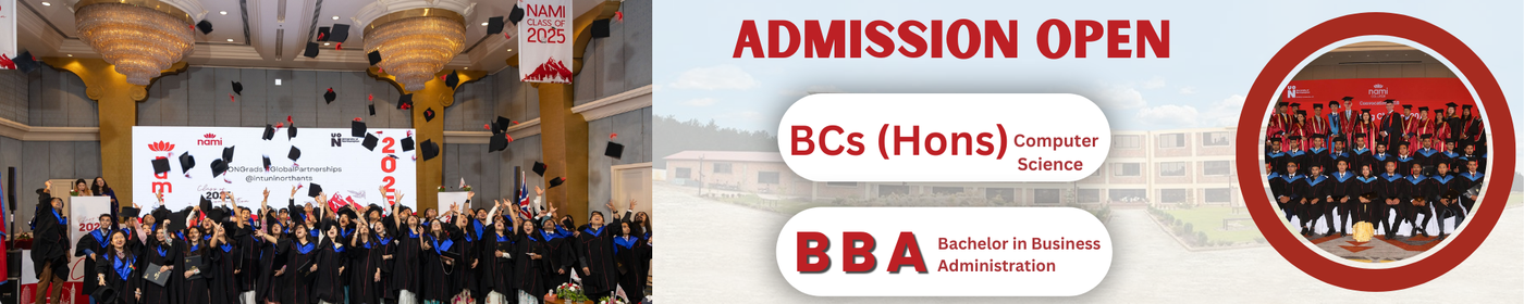 Admission Open for BBA and BSc (Hons) Computer Science at NAMI College
