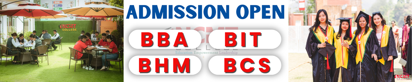 Admission Open for Bachelor Programs at NCMT College