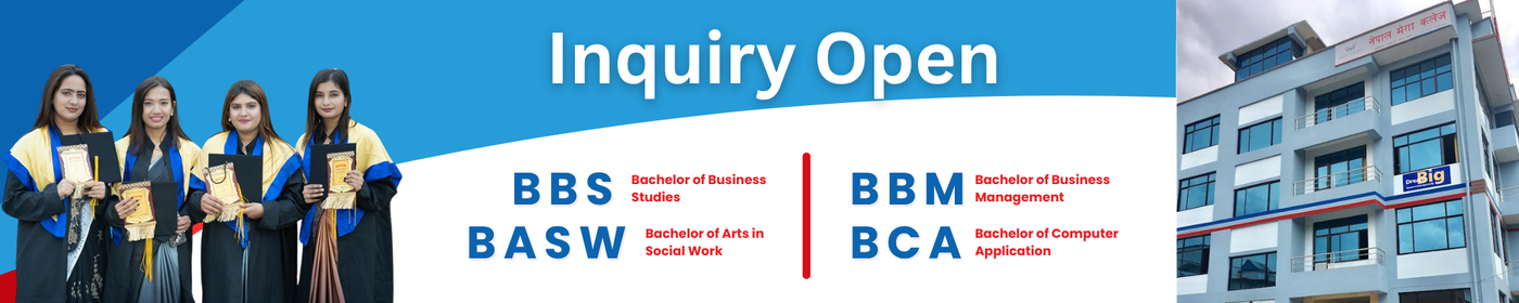 Inquiry Open for Various Bachelor Programs at Nepal Mega College - 2083