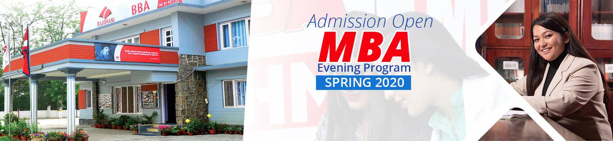 Admission Open for MBA-Evening at Rajdhani Model College