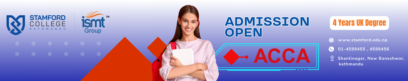 Admission Open for ACCA at Stamford College Kathmandu