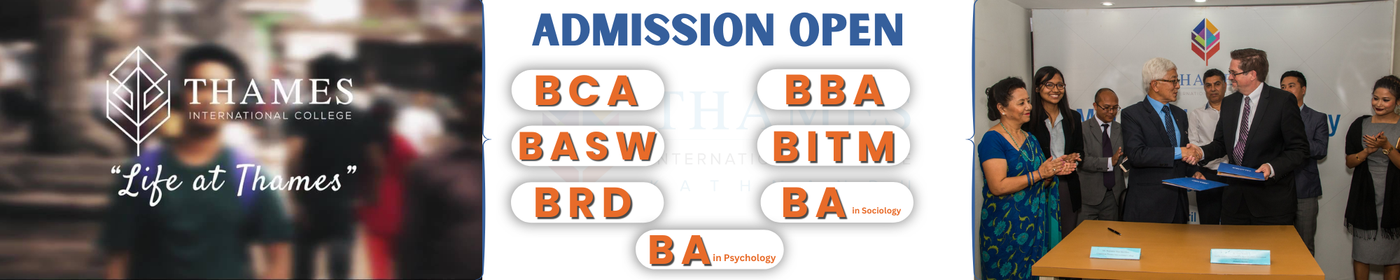 Bachelor Programs Admission at Thames Int'l College - 2083