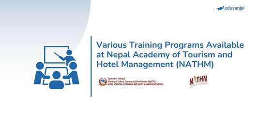 Application Open for Various Training Programs 2025 at NATHM