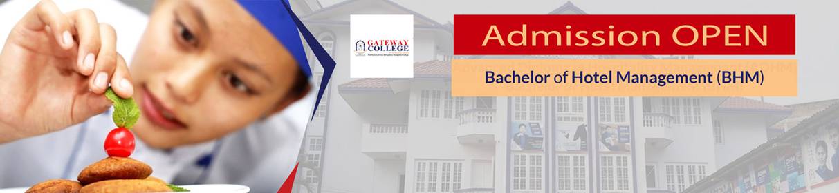 Admission Open for BHM, B. Tech in AI at Gateway College of Professional Studies