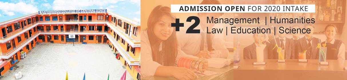 Admission Open in Plus Two Programs at Kathmandu College of Central State