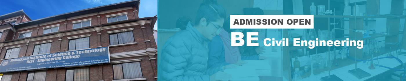 Admission Open for Bachelor of Engineering Programs at Himalayan Institute of Science and Technology (HIST)