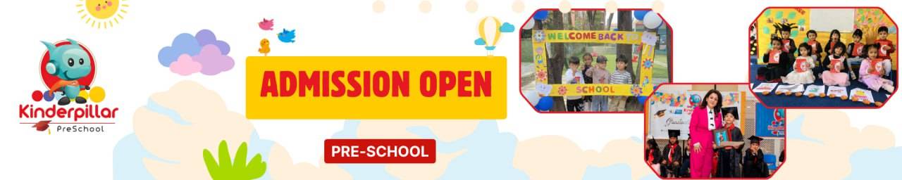 Admission Open for Pre School at Kinderpillar Pre School