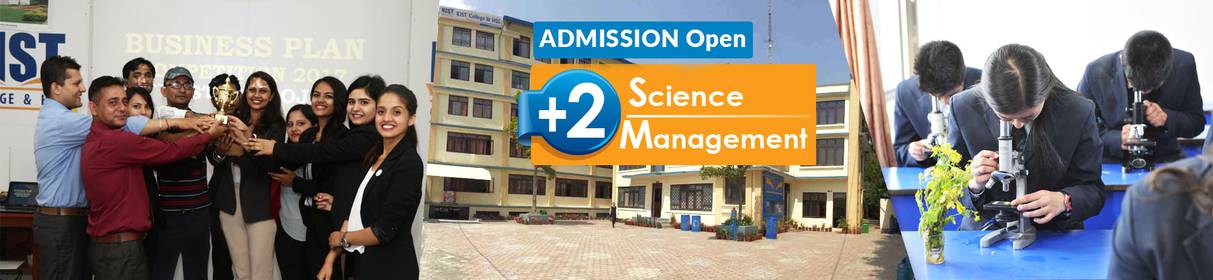 Admission Open in +2 Science and Management KIST SS/College