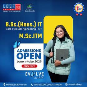 Admissions  for Bsc (Hons) IT Cloud Engineering: Lord Buddha Education Foundation (LBEF)