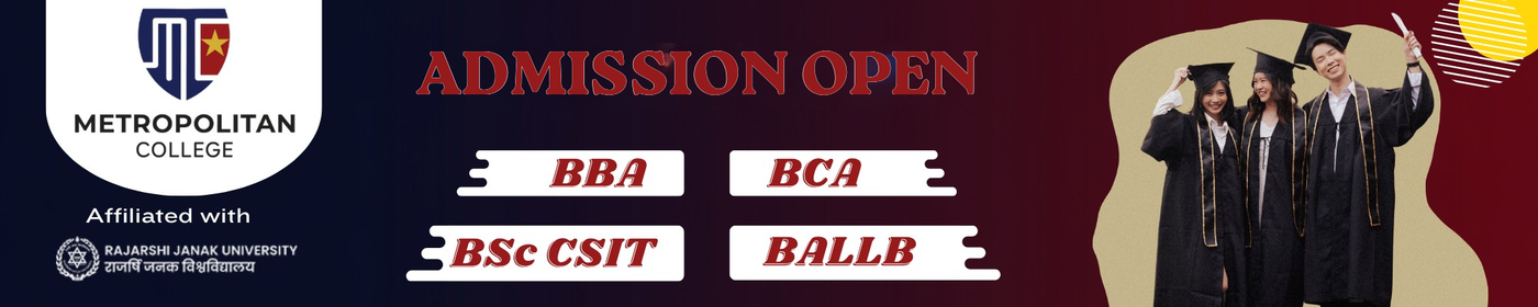 Bachelors Program Admission Open at Metropolitan College for Spring Intake 2026