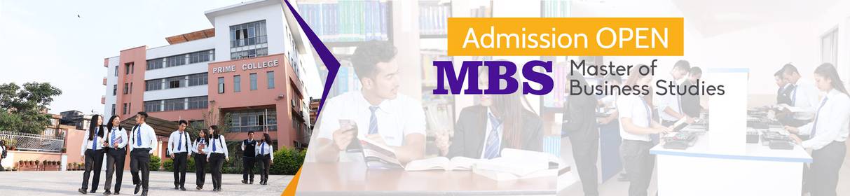 Admission Open for MBS Program - Prime College