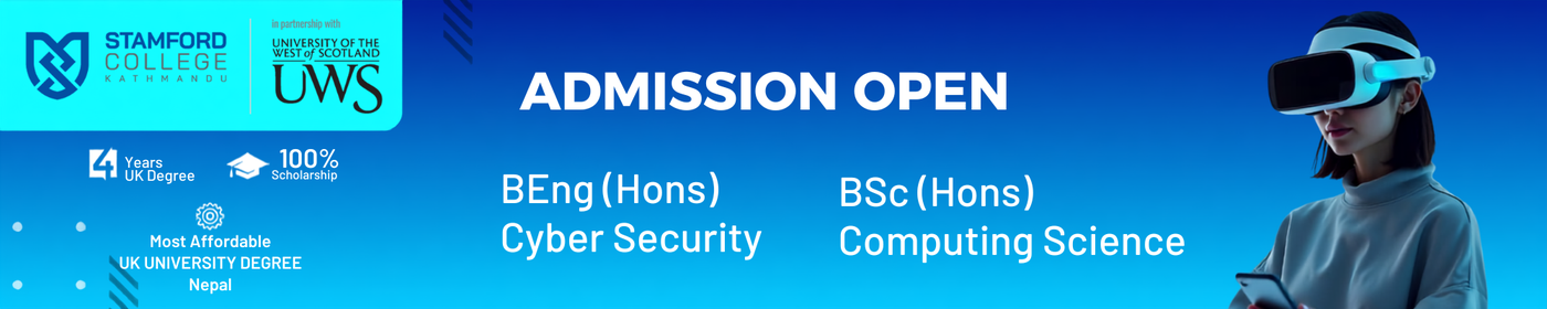 Bachelor Level Programs Admission Open at Stamford College Kathmandu