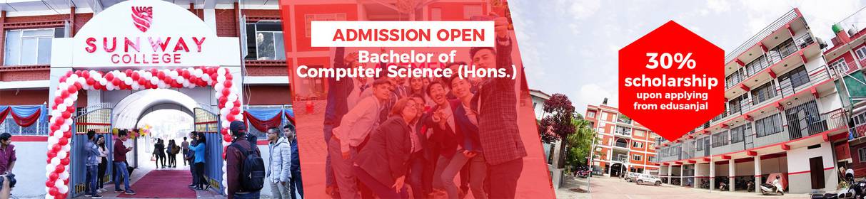 Admission open for Bachelor of Computer Science (Hons.) degree and at Sunway Int'l Business School
