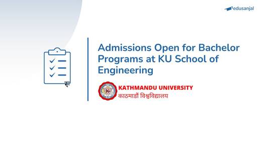 Admissions Open for Bachelor Programs at KU School of Engineering