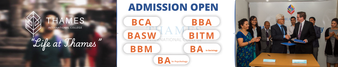 Bachelor Programs Admission at Thames Int'l College - 2083