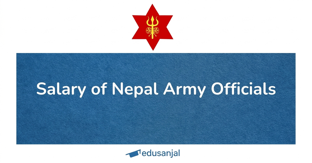 Salary of Nepal Army Officials 2083/84