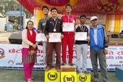 Meritorious student athletes of our school participated in the 6th Mechinagar level President Running Shield Competition 2082