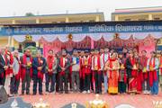 Prize Distribution in the Annual day of the School.