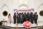 Students showcase talent and discipline through vibrant stage performances during the annual day celebration.