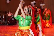 Students performing on stage during the Annual Day celebration.
