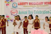 Colorful Annual Day: Energetic Performance by Students at Liberty Secondary School