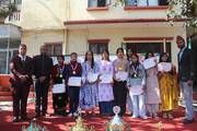 Awards Receivers at Sports Carnival