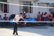 Badminton in Action