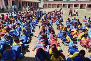 Bag Distribution at Shree Shankar Parwati Secondary School
