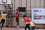 Basketball Match in Action at LBEF
