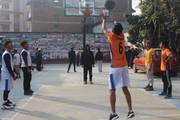 Basketball Match in Action at Geetanjali