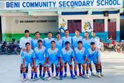 The Boys Football Team of Beni Community Secondary School.