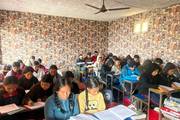 Students Engaged in Study Session at Dahu Secondary School