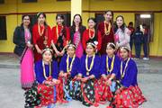 Celebrating Cultural Vibrancy: The Traditional Cultural Program at Laxmi Secondary School.