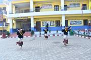 Students Performing a Vibrant Dance Program at Shree Damkada Model Secondary School