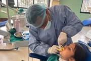 Free Dental Camp: Students Receiving Oral Care at Shree Gautam Buddha Secondary School