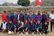 ECA Volleyball Team: 'Sportsmanship and Teamwork' at Himalaya Milan Secondary School