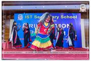 Students showcase vibrant cultural heritage through traditional performances during the orientation program.
