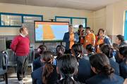 Facilitators from NIMB Bhaktapur and Laxmi Sunrise Bank in Bhaktapur participated in the 'Financial Literacy' program.