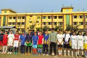 Sporting Spirit: Girls Football Competition Ignites Passion at Janak Model Secondary School