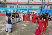 Liverpool Secondary School students celebrated Gaura Parba with traditional cultural festivities.