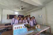 Grade 9 Students Participating in Science Exhibition