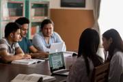 Group Discussion between Students
